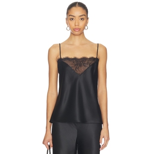 y2k辣妹风REVOLVE小众新款 EAVES 黑色 上装 SIGRUN