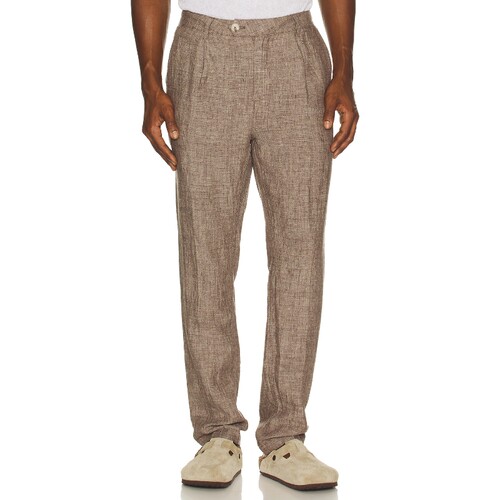 onia LINEN 打褶长裤 26春夏新品 revolve小众新款