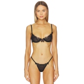 Love PAPILLON For Lemons 爱柠檬 钢圈胸罩 黑色REVOLVE小众新