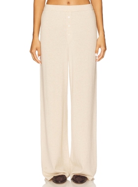 Guest In Residence EVERYWEAR 长裤 米色 美式休闲风REVOLVE小众