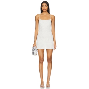 PARTY Apres 90＆apos;S RUCHED 裙子奶油色REV Studio