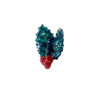 painted Holly Christmas Solar Claw Hand Holiday Hair Eclipse