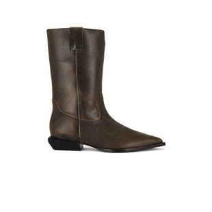 [夏季新品]Schutz ASHLEY 靴子 黑色 女款 REVOLVE小众