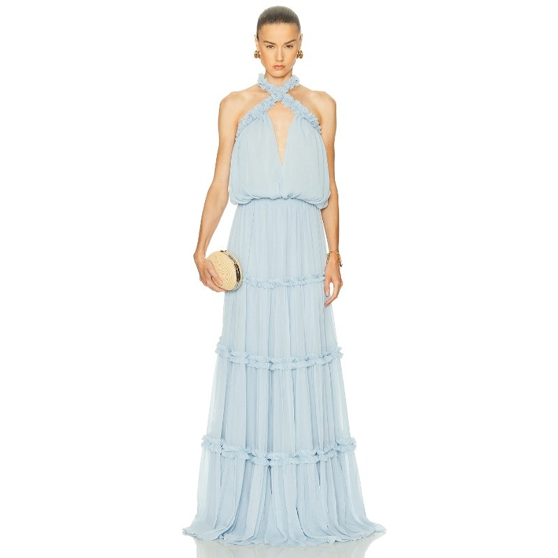 Alexis IZBELLE 裙子 Baby Blue REVOLVE小众新款