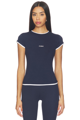 FORM LAYERING 叠穿恤 藏青色revolve小众新款