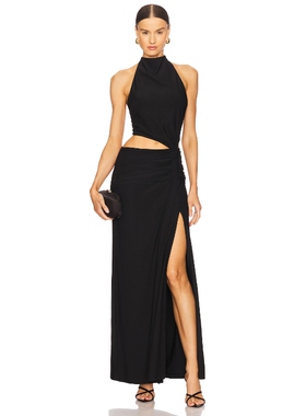 [春季新品]MISHA KENDALL 长裙 黑色 REVOLVE小众