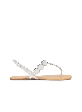 Schutz ACACIA T 凉鞋 金属银色 女款REVOLVE小众新款