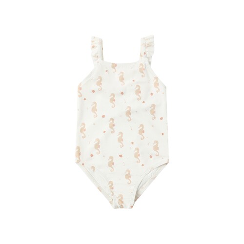 [夏季新品]Rylee + Cru米白色短裤印花荷叶边甜美无袖短裤REVOLVE