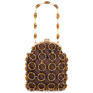 Gaia 性感REVOLVE小众新款 BRIELLE 棕色 包袋 Cult