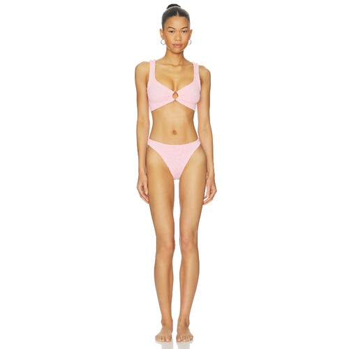 Hunza G Julia Bikini Set With Gold Hoop 26夏季新品 revolve小