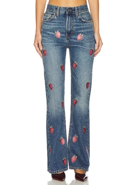 [冬季新品]FIORUCCI 小天使 RASPBERRY 喇叭口 蓝色REVOLVE小众