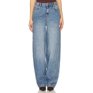 冬季 阔腿 新品 BRIAR 蓝色REVOLVE小众 SER.O.YA