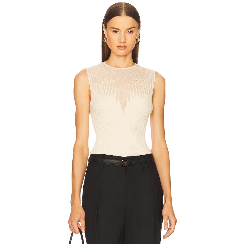 [冬季内搭]L'Academie MINETTE 背心 米色辣妹风REVOLVE小众新款