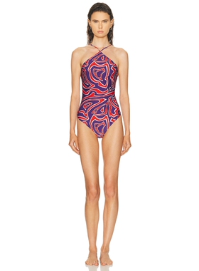 Emilio Pucci 泳装 revolve小众新款 Purple,Red