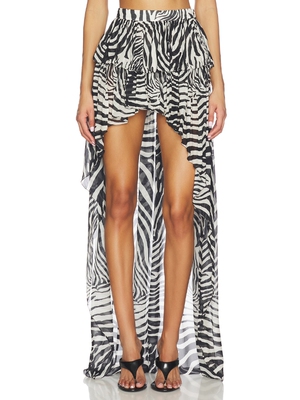 Blumarine PRINT CHIFFON 半身裙 revolve小众新款