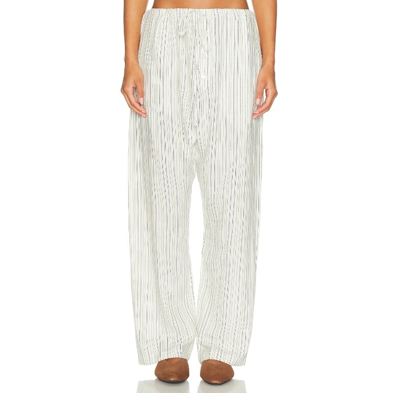 [冬季新品]BODE 长裤 象牙白 美式休闲风REVOLVE小众