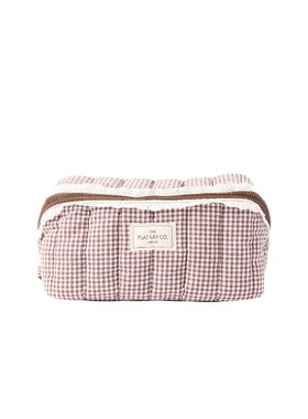 Flat Lay London Marshmallow Flat Lay Makeup Box Bag  Multi