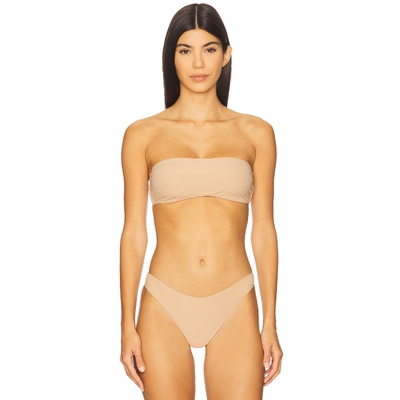 Journelle ESTELLE 狭边胸罩 棕黄色REVOLVE小众新款