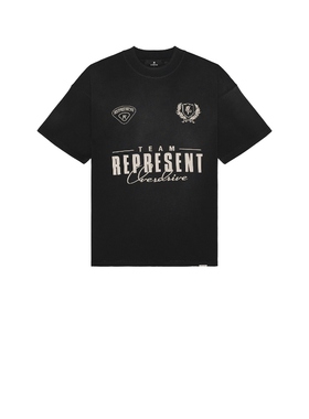 REPRESENT WORLD CHAMPIONSHIP 夏季T恤 黑色REVOLVE小众新款