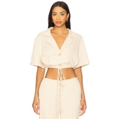 上装 奶油色REVOLVE小众 SNDYS EMILIE 春季 新品