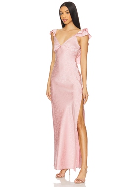 [春季新品]MORE TO COME BECKY裙子粉红胭脂系列REVOLVE小众新款