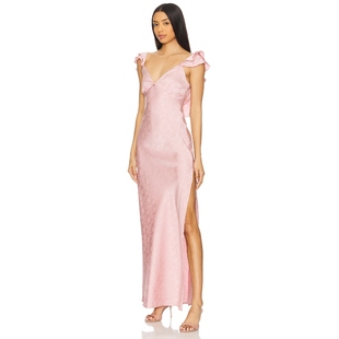 [春季新品]MORE TO COME BECKY裙子粉红胭脂系列REVOLVE小众新款