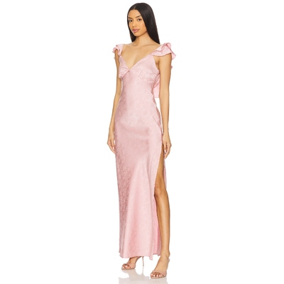 [春季新品]MORE TO COME BECKY裙子粉红胭脂系列REVOLVE小众新款