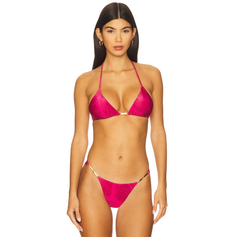Vix Swimwear CANDICE比基尼泳装文胸上衣粉色y2k辣妹风REVOLVE