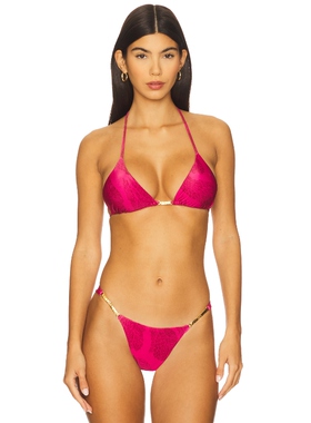 Vix Swimwear CANDICE 比基尼文胸上装 粉色 y2k辣妹风REVOLVE小