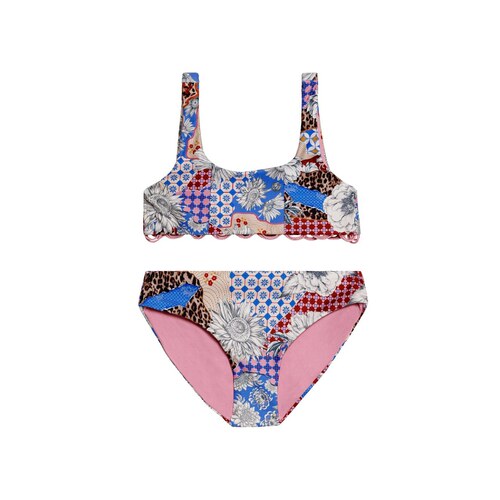 Agua Bendita DOLCE QUILT 比基尼套装 Blue,BurgundyREVOLVE小众