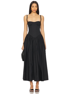 冲鸭馒酱wendy同款 Tularosa EMMA 裙子 黑色REVOLVE