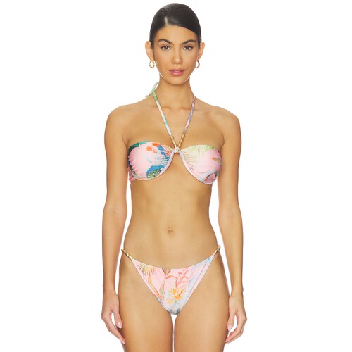 L'AGENCE Suki Halter Bikini Top 26春夏新品 revolve小众新款