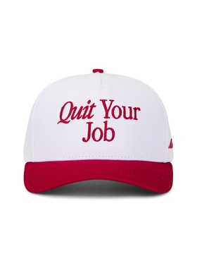 Motel Margarita QUIT 后扣帽 白色REVOLVE小众新款