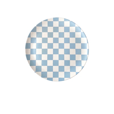 Xenia Taler Diner Check Dinner Plates Set Of 4revolve时尚小