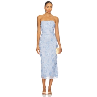 and 蓝色REVOLVE小众新款 Friends 裙子 BLUME Lovers