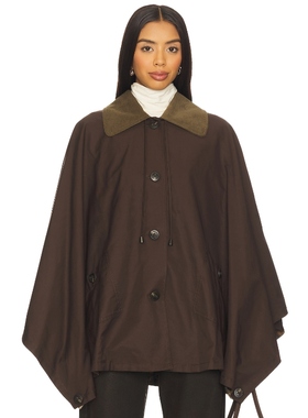 [冬季新品]Free People BAILEY 披肩 棕色老钱风REVOLVE小众