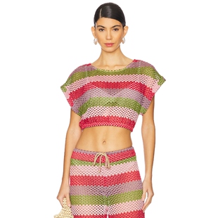 [春季新品]PQ 短款上装 红色REVOLVE美国官网直邮进口