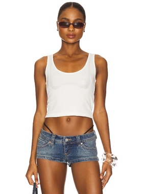 [冬季内搭]GCDS Hello Kitty Printed Bra Top 白色辣妹风REVOLVE