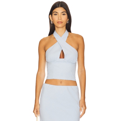 SEVEN WONDERS BILLIE 上装 Baby BlueREVOLVE小众新款