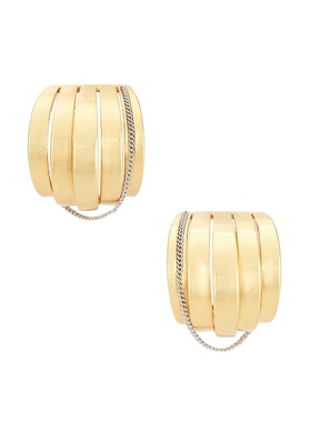 Demarson ALLEGRA 耳饰 金属金色REVOLVE小众