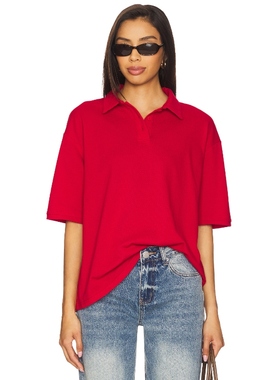 Lovers and Friends TARA 上装 红色 y2k辣妹风REVOLVE