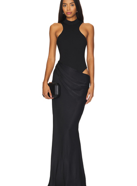 Camila Coelho ESTRELLA 裙子 黑色