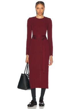 Proenza Schouler LAURYN 裙子 红色REVOLVE小众新款