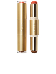 Stila BLUSH & BRONZE HYDRO-BLUR CHEEK DUO 腮红与古铜水感柔焦