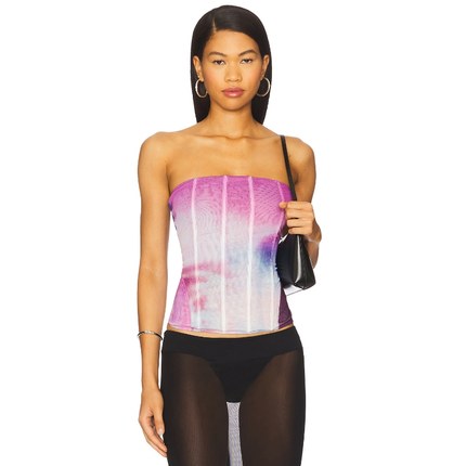 Miaou LIBRA 上装 桃紅色 y2k辣妹风REVOLVE小众新款