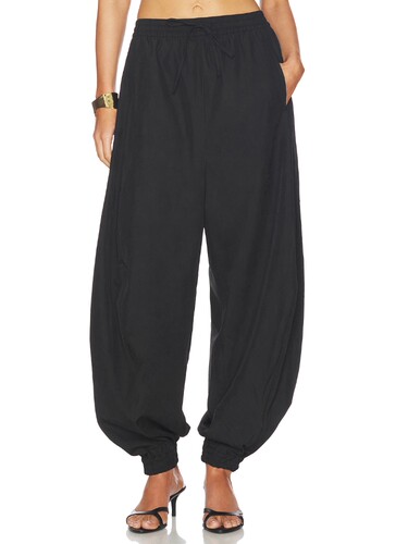 Rohe Balloon Track Pants revolve小众新款 黑色