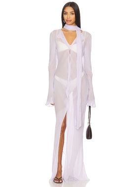 [冬季新品]EAVES RINA 裙子 薰衣草REVOLVE小众