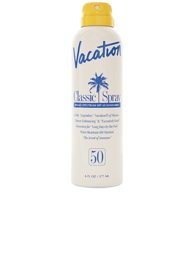 Vacation 防晒喷雾SPF50清透不油腻面部身体防水防汗防晒REVOLVE