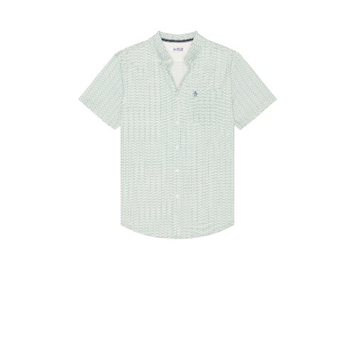 Original Penguin ECO 短袖衬衫 薄荷色REVOLVE小众新款