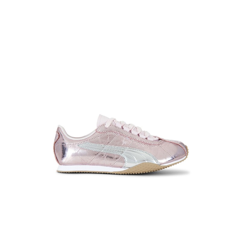 Puma Select粉色漆皮运动鞋甜美风早秋新品系带低帮慢跑鞋REVOLVE